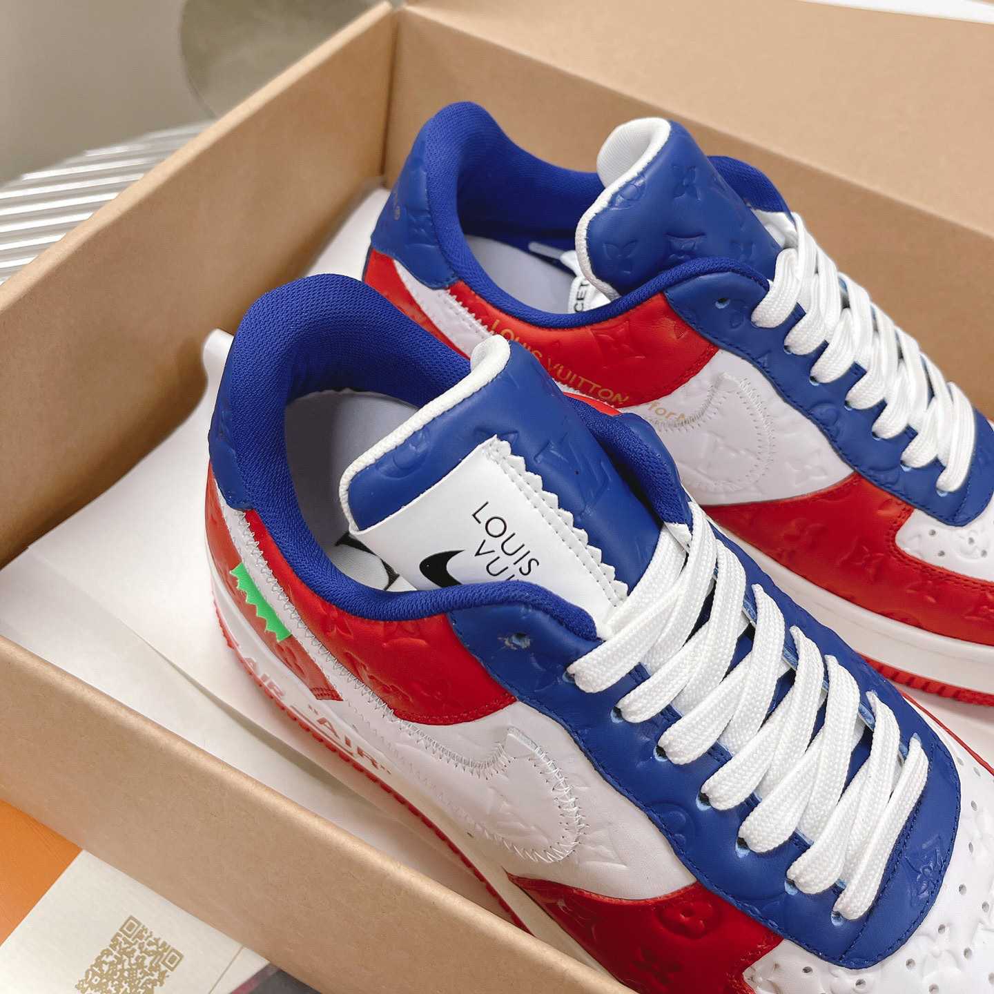 Louis Vuitton x Air Jordan1 Low AJ1 Sneaker - DopestKickz