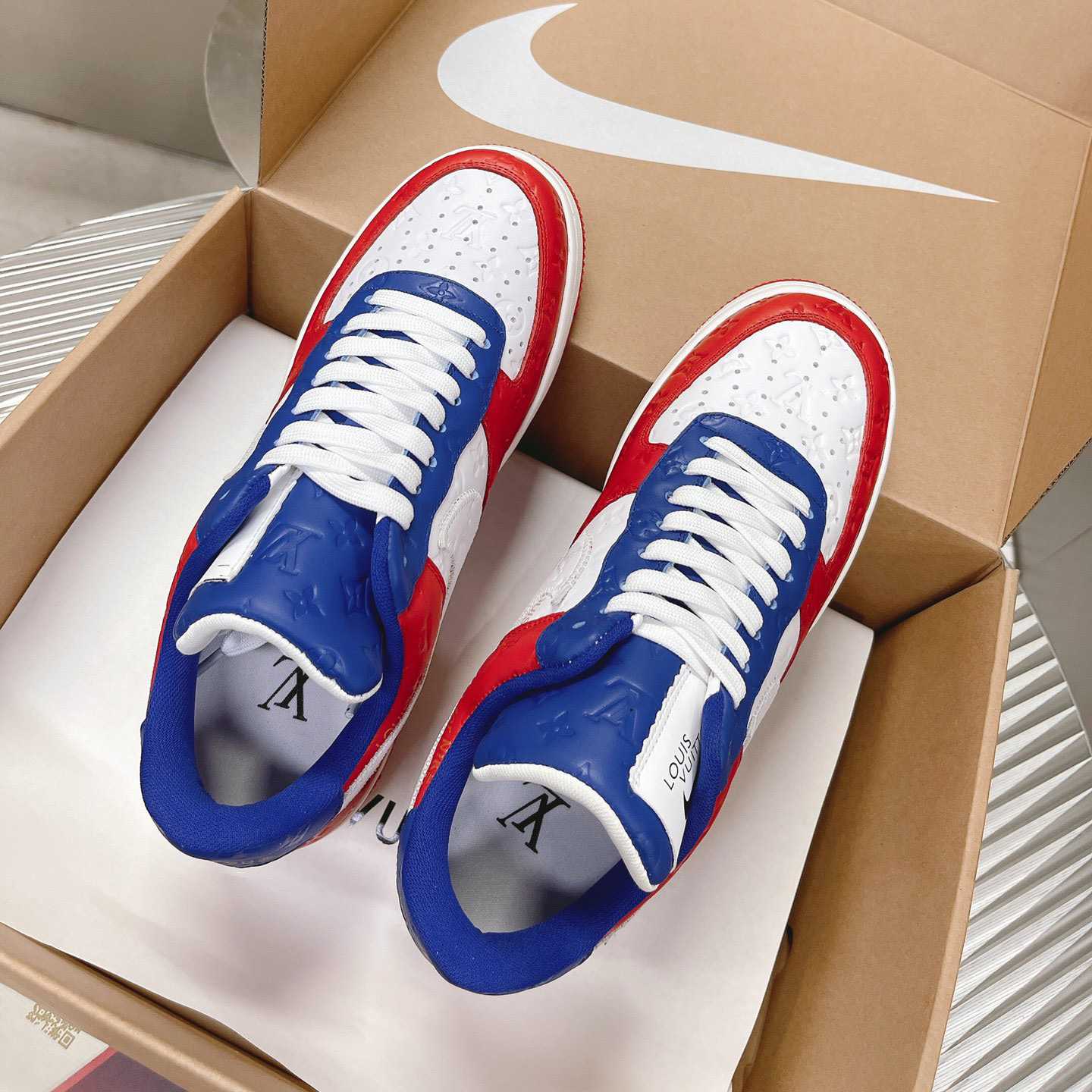 Louis Vuitton x Air Jordan1 Low AJ1 Sneaker - DopestKickz