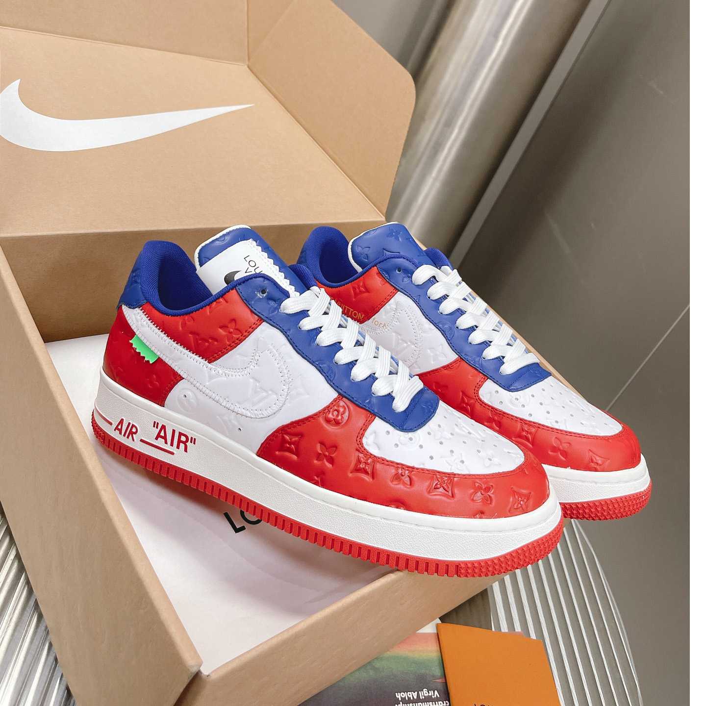 Louis Vuitton x Air Jordan1 Low AJ1 Sneaker - DopestKickz