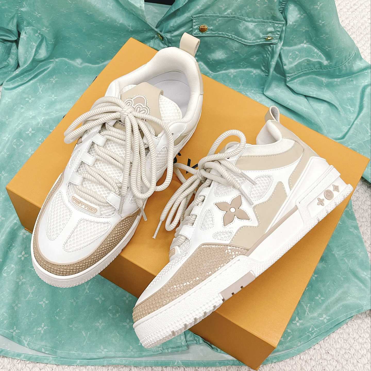 LV Skate Sneaker     - DopestKickz