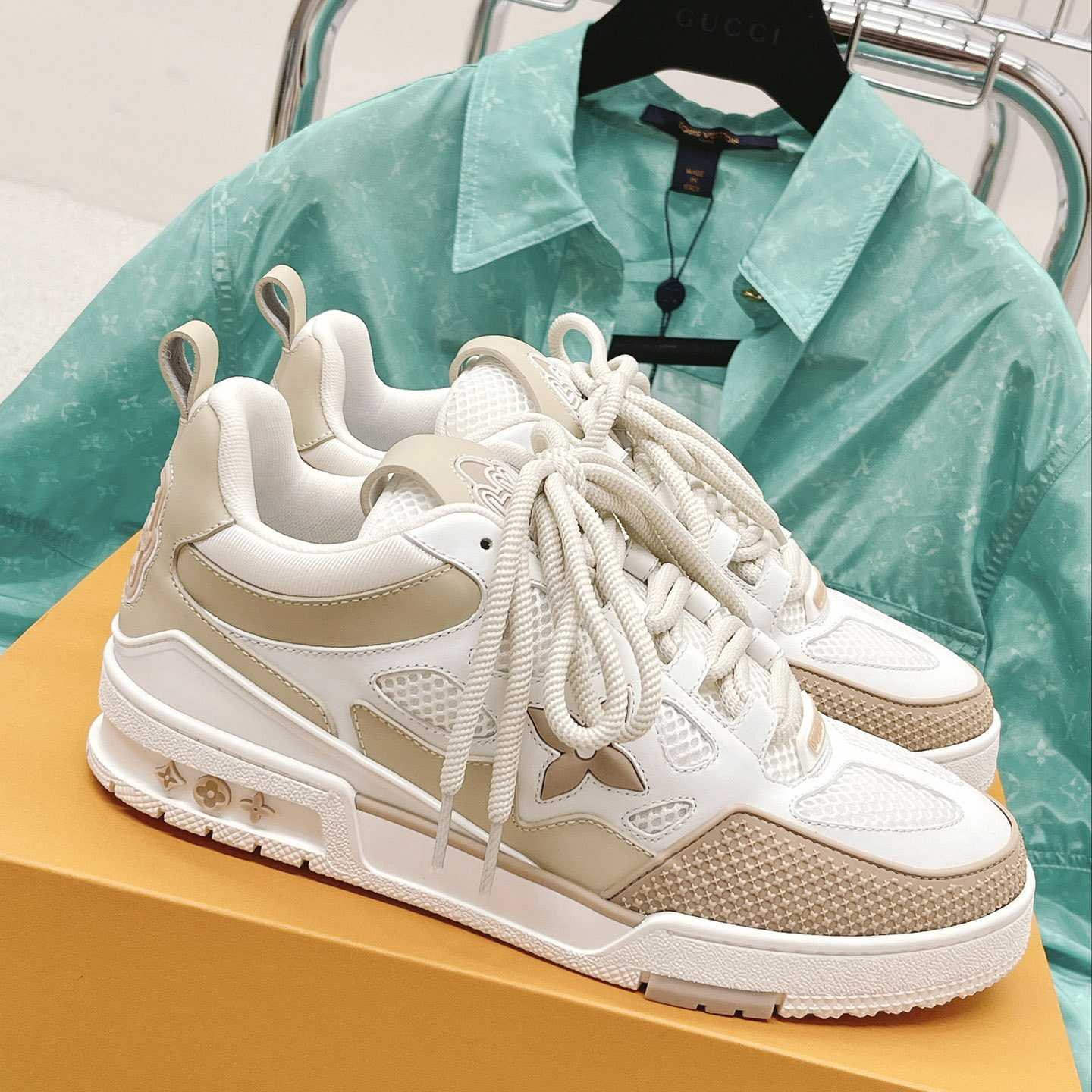 LV Skate Sneaker     - DopestKickz