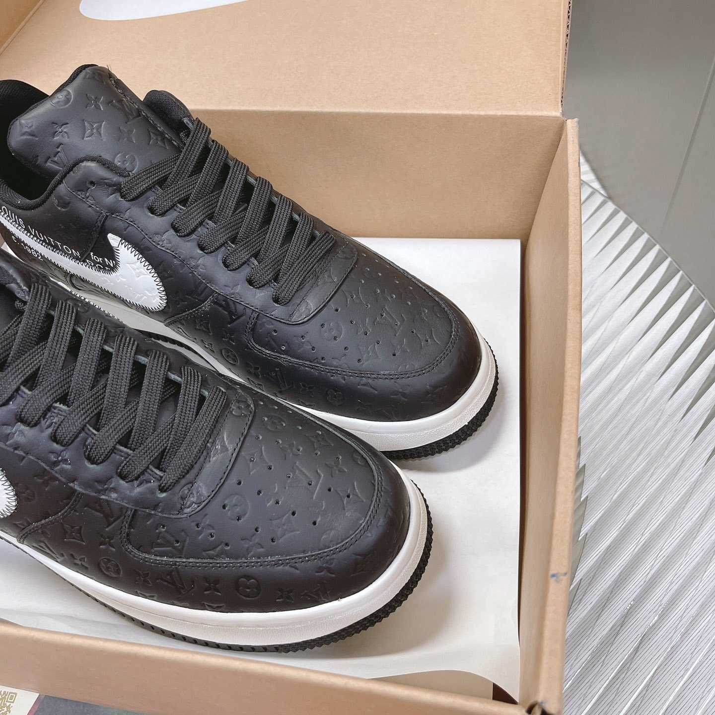 Louis Vuitton x Air Jordan1 Low AJ1 Sneaker - DopestKickz