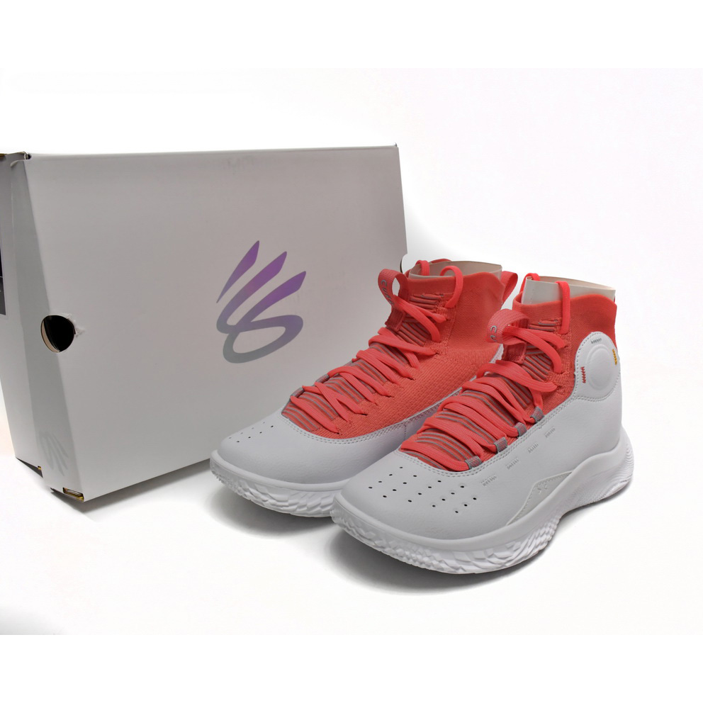 Under Armour Curry FloTro White Red Sneaker   3024861-100 - DopestKickz