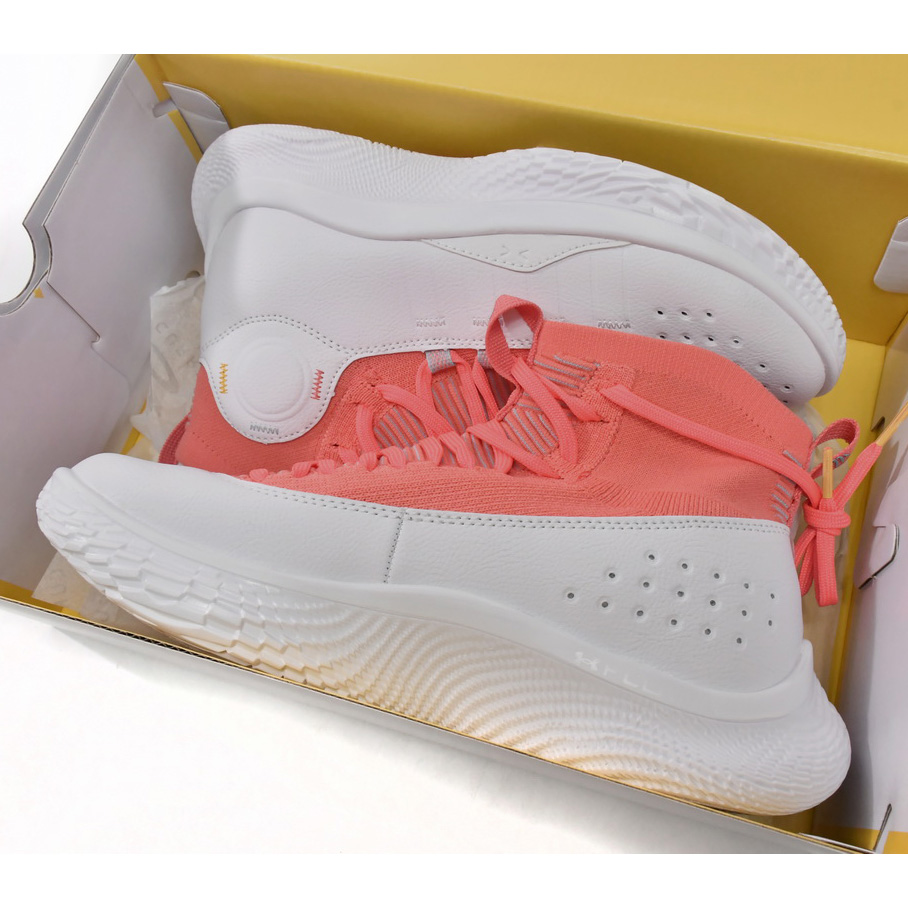 Under Armour Curry FloTro White Red Sneaker   3024861-100 - DopestKickz