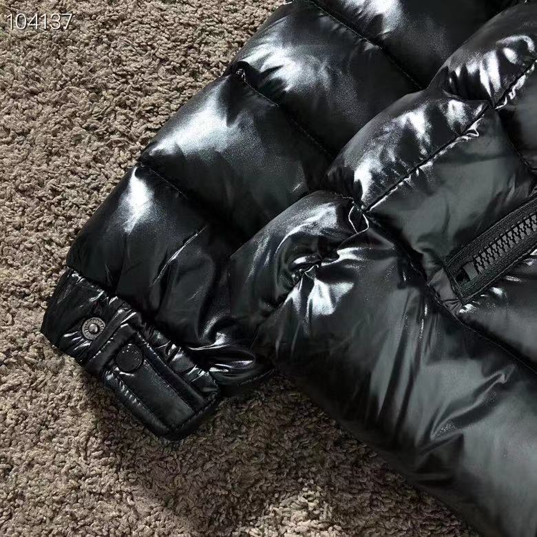 Moncler Black Down Badyfur Jacket - DopestKickz