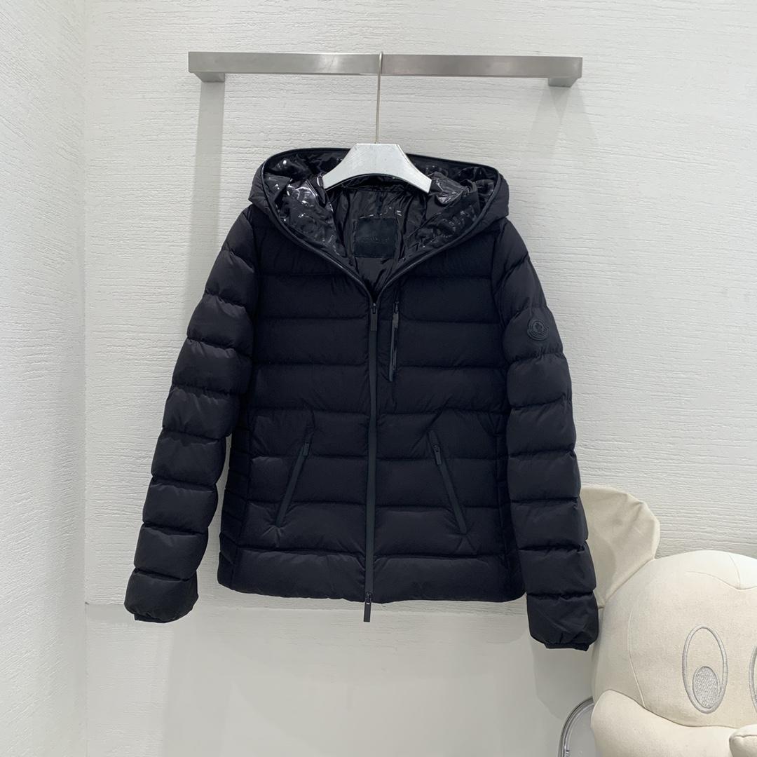 Moncler Herbe Short Down Jacket - DopestKickz