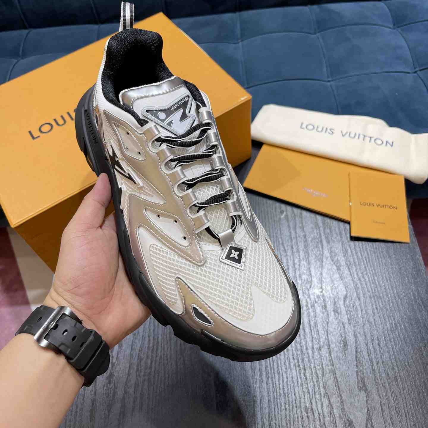 Louis Vuitton Runner Tatic Sneaker(Upon UK Size)     - DopestKickz