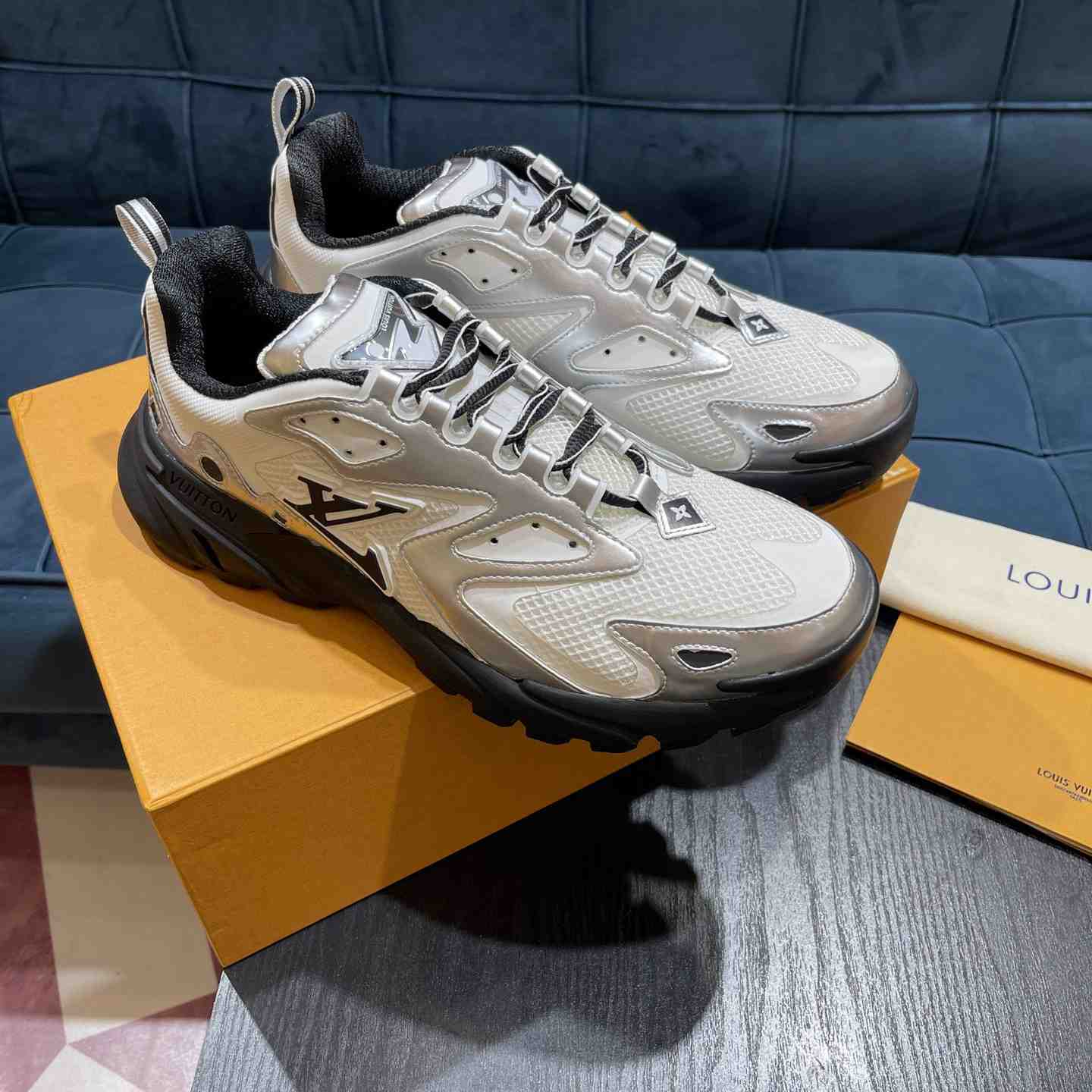 Louis Vuitton Runner Tatic Sneaker(Upon UK Size)     - DopestKickz