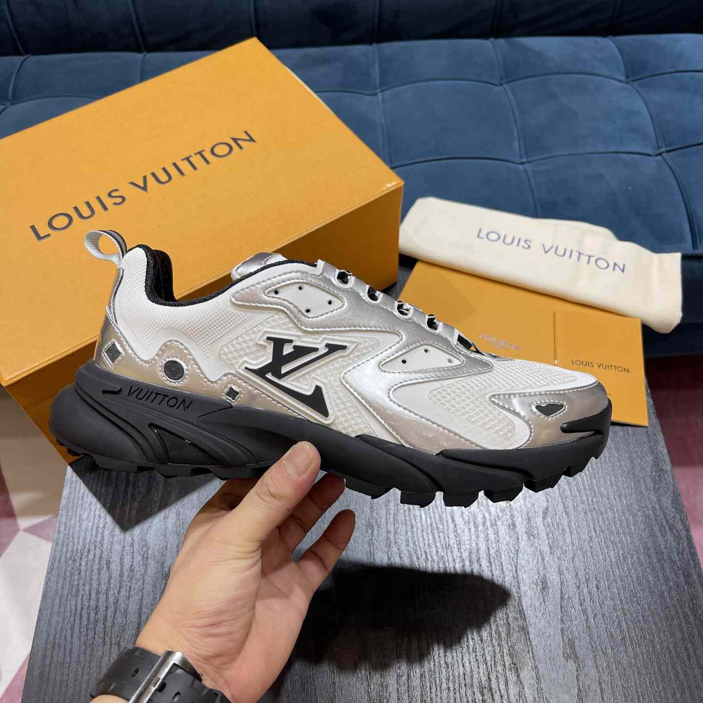 Louis Vuitton Runner Tatic Sneaker(Upon UK Size)     - DopestKickz