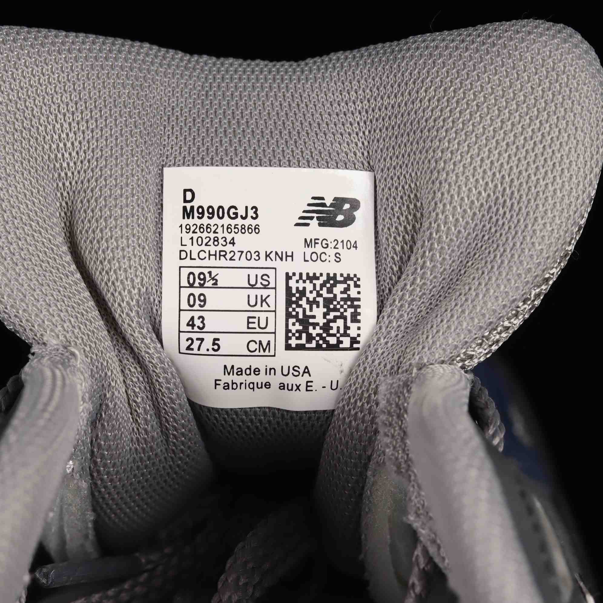 New Balance NB990 Sneakers           M990GJ3 - DopestKickz