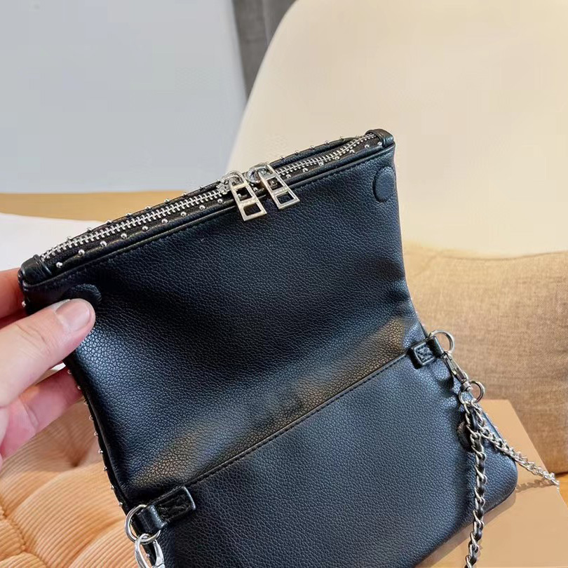 Zadig & Voltaire Shoulder Bag In Black(21-13-3cm) - DopestKickz