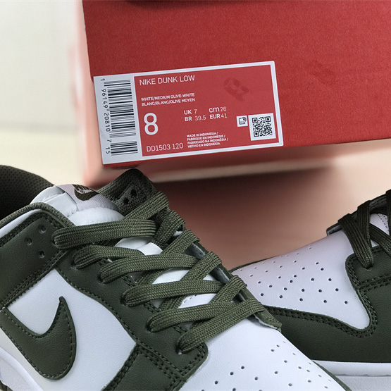 Nike Dunk Low “Medium Olive”Sneakers  DD1503-120  - DopestKickz