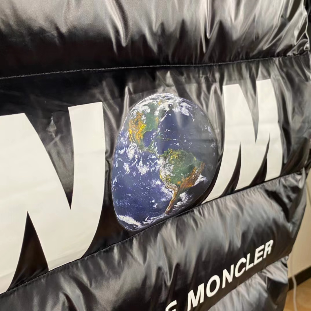 Moncler Black Down Jacket - DopestKickz