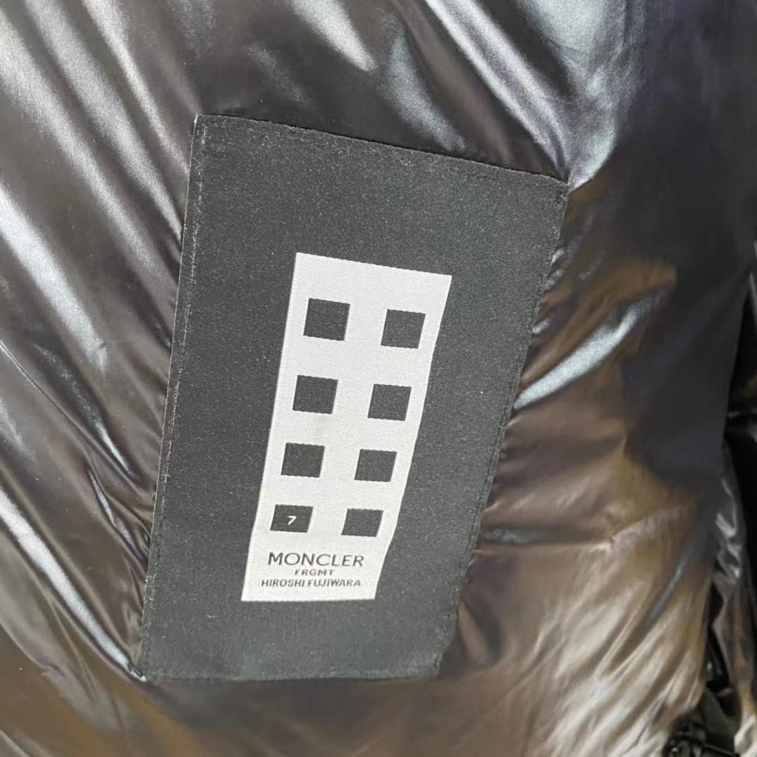 Moncler Black Down Jacket - DopestKickz