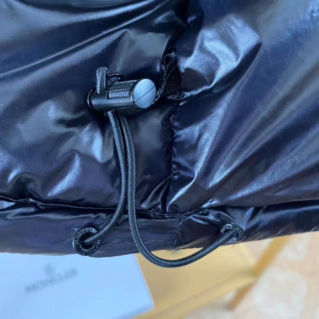 Moncler Black Down Jacket - DopestKickz