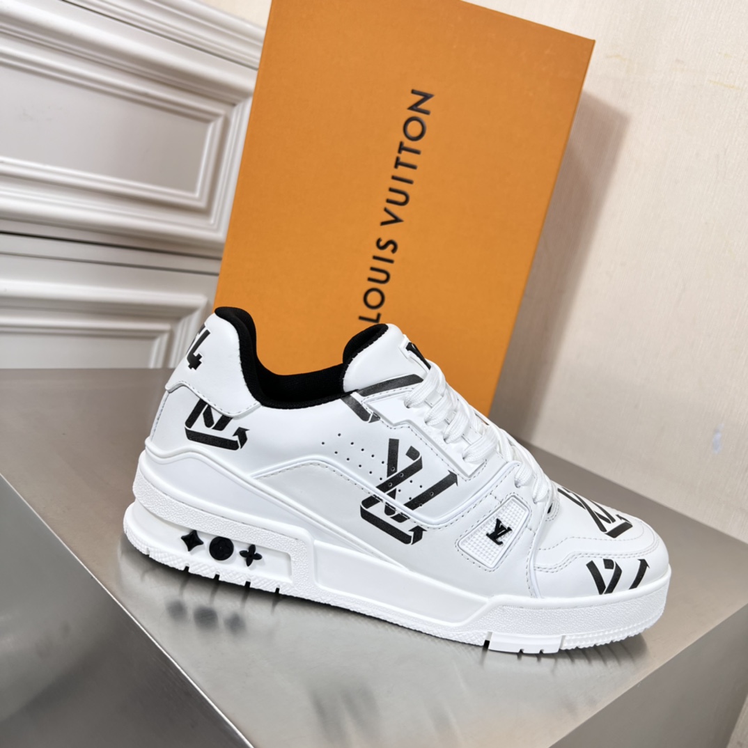 Louis Vuitton LV Trainer Sneaker    (Upon uk size)   1AAGXZ - DopestKickz