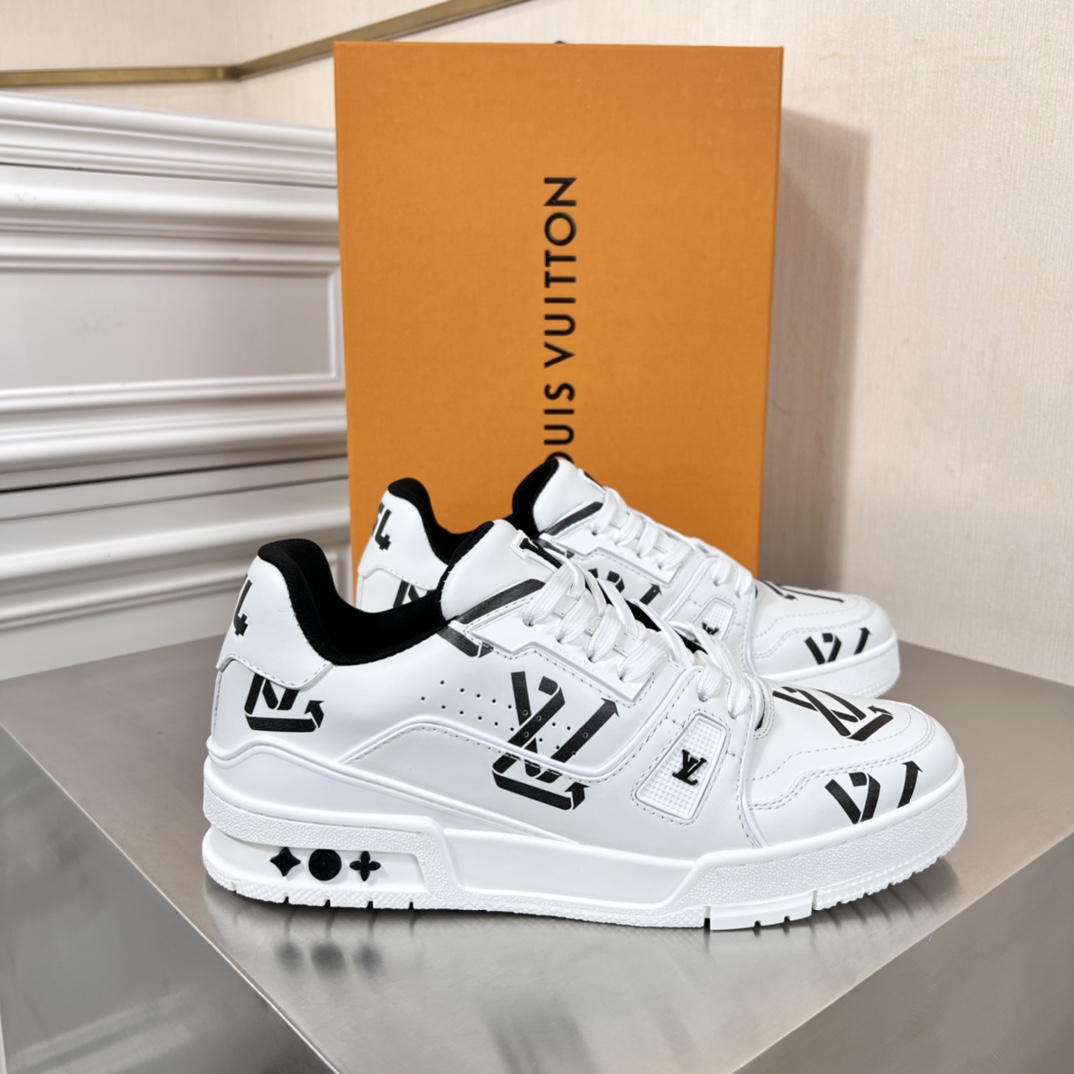Louis Vuitton LV Trainer Sneaker    (Upon uk size)   1AAGXZ - DopestKickz