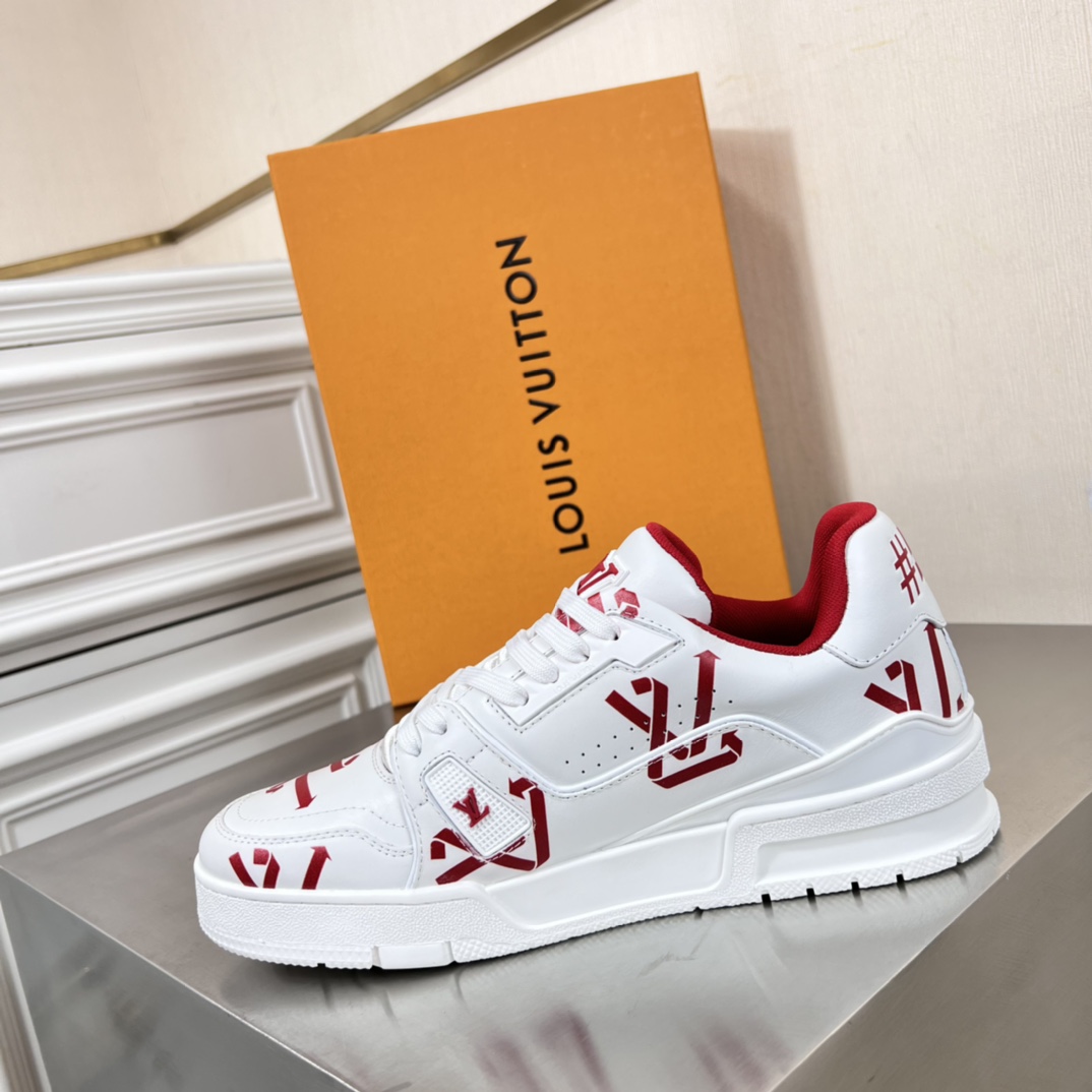 Louis Vuitton LV Trainer Sneaker       1AAGYJ - DopestKickz
