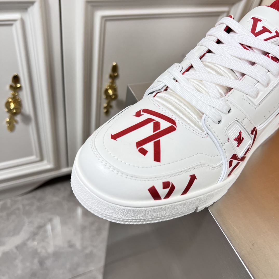 Louis Vuitton LV Trainer Sneaker       1AAGYJ - DopestKickz