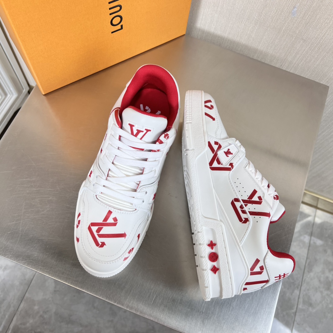 Louis Vuitton LV Trainer Sneaker       1AAGYJ - DopestKickz