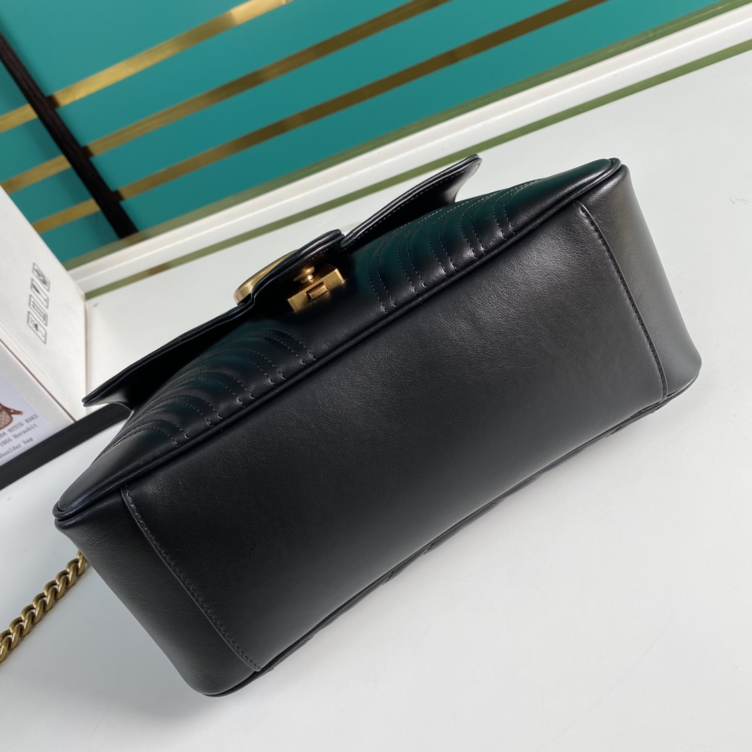 Gucci GG Marmont Small Top Handle Bag(27-19-10.5cm) - DopestKickz