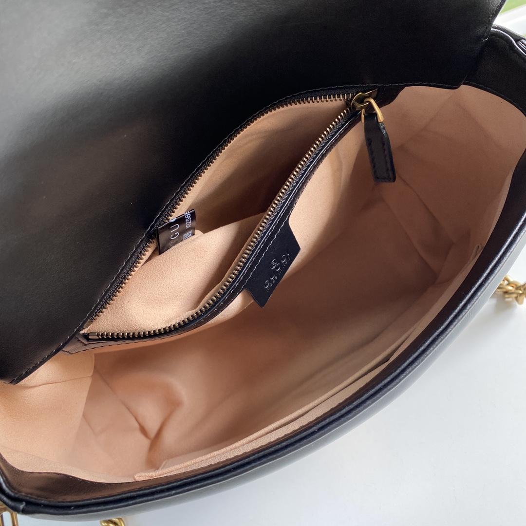 Gucci GG Marmont Small Top Handle Bag(27-19-10.5cm) - DopestKickz