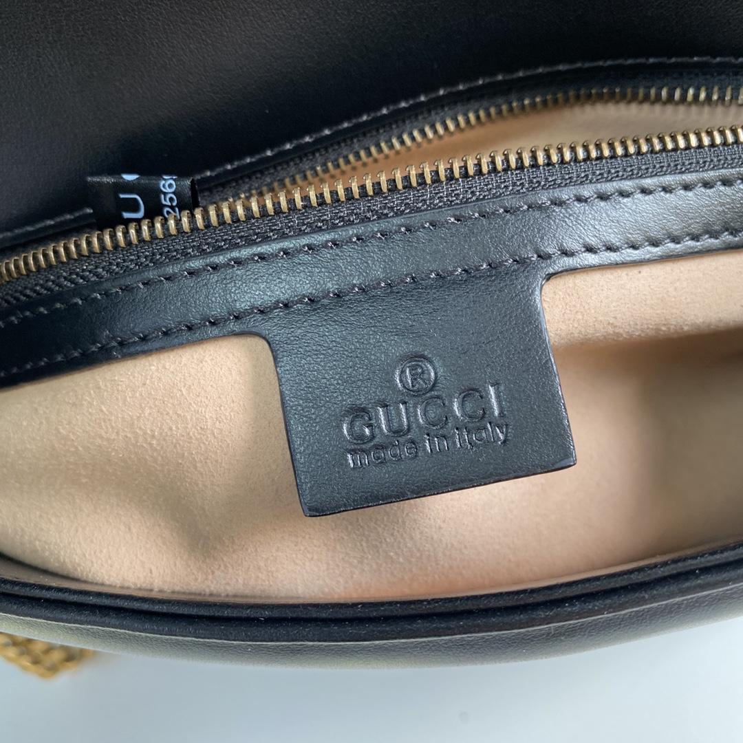 Gucci GG Marmont Small Top Handle Bag(27-19-10.5cm) - DopestKickz