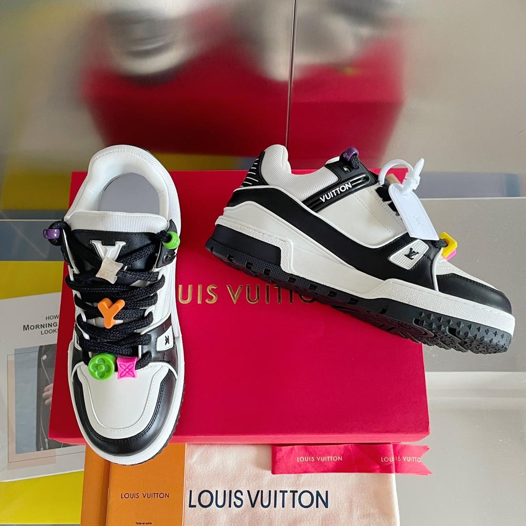 Louis Vuitton LV Trainer Sneaker     - DopestKickz