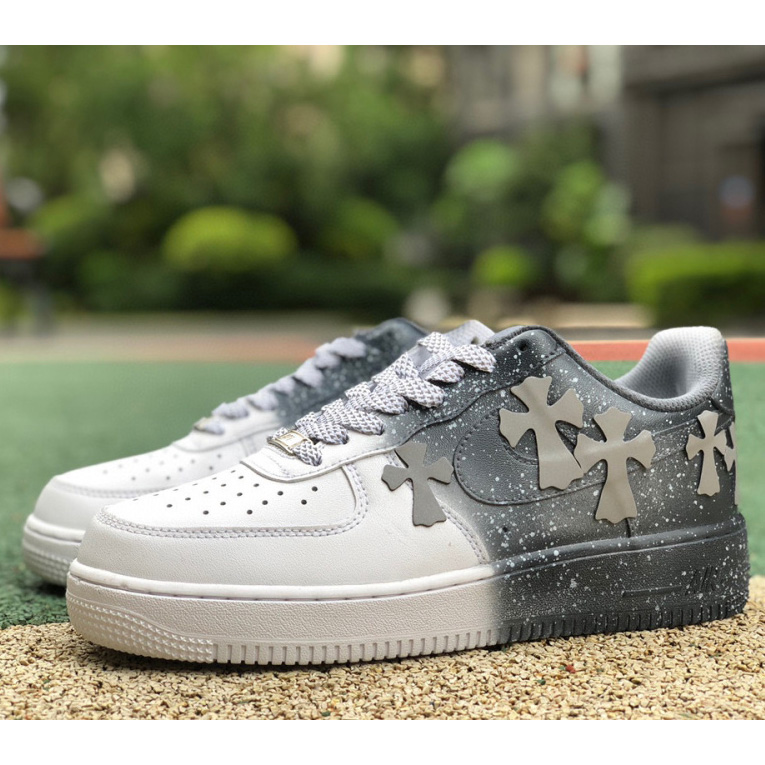 Chrome Hearts x Nike Air Force 1'07 Low Sneaker      - DopestKickz