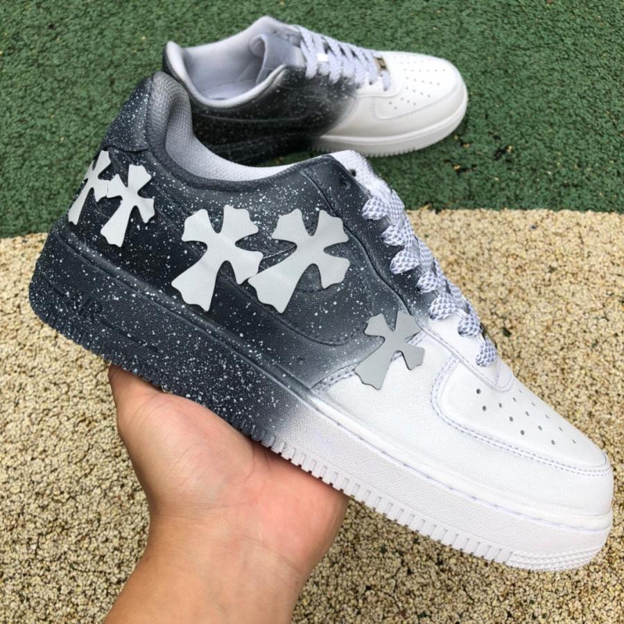 Chrome Hearts x Nike Air Force 1'07 Low Sneaker      - DopestKickz