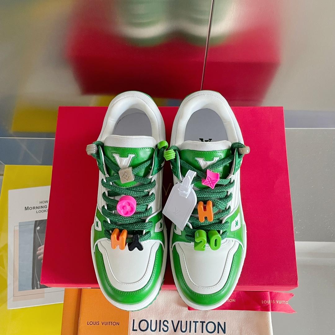 Louis Vuitton LV Trainer Sneaker     - DopestKickz
