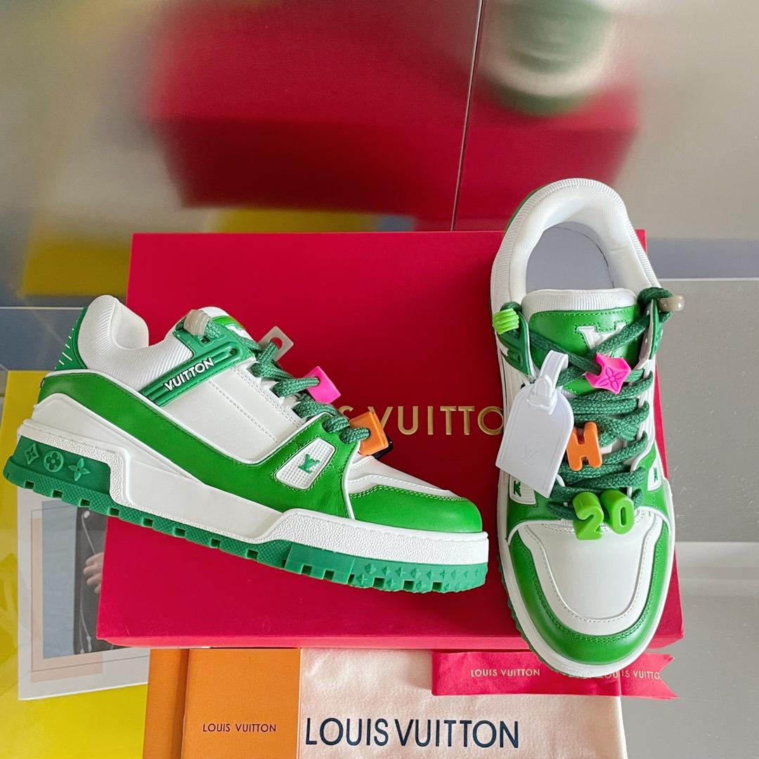 Louis Vuitton LV Trainer Sneaker     - DopestKickz