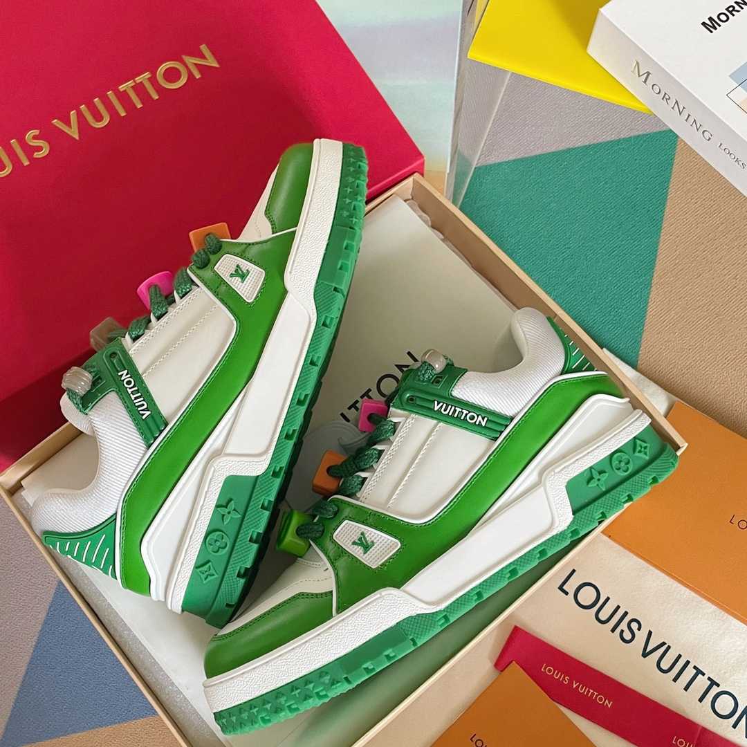 Louis Vuitton LV Trainer Sneaker     - DopestKickz