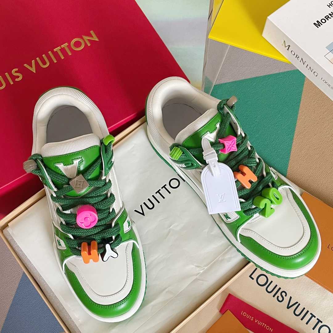 Louis Vuitton LV Trainer Sneaker     - DopestKickz