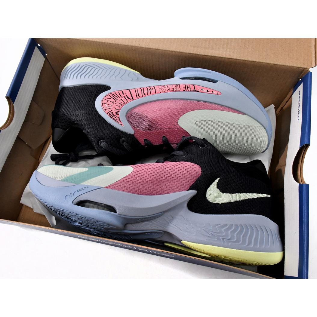 Nike Zoom Freak 4 Grey Red Sneaker      DJ6149-601  - DopestKickz