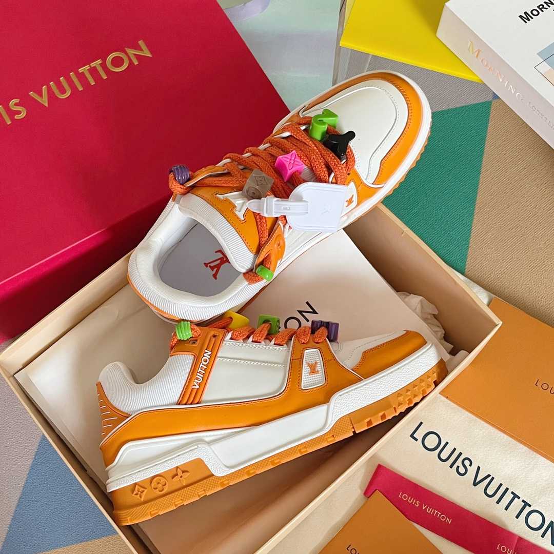 Louis Vuitton LV Trainer Sneaker     - DopestKickz