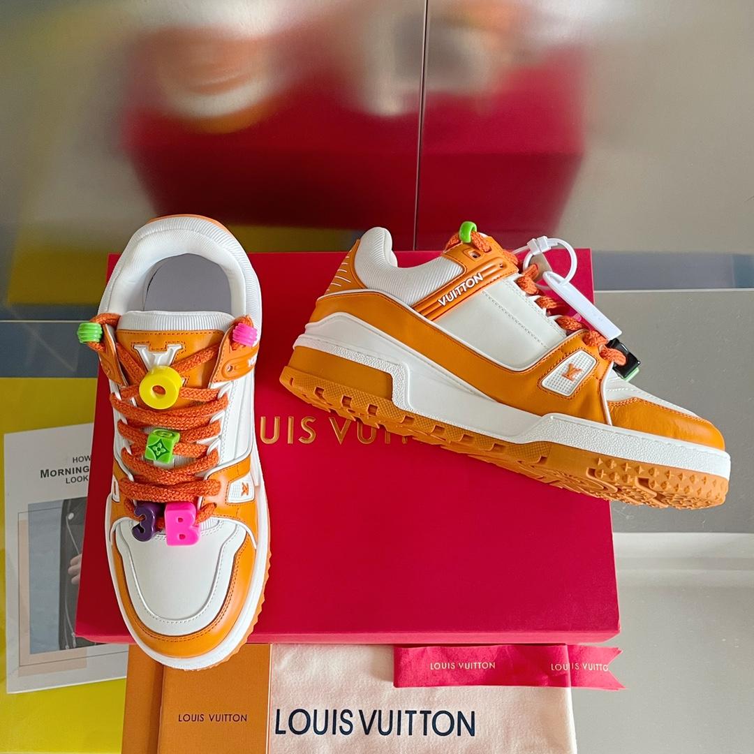 Louis Vuitton LV Trainer Sneaker     - DopestKickz