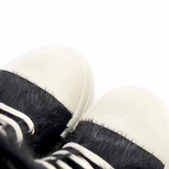 Rick Owens High Top Sneakers In Black - DopestKickz