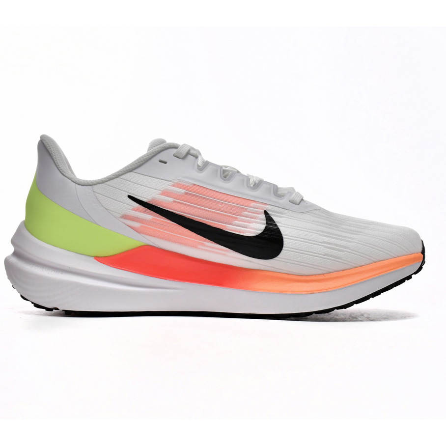 Nike Air Winflo 9 White Orange Sneaker    DD6203-100 - DopestKickz