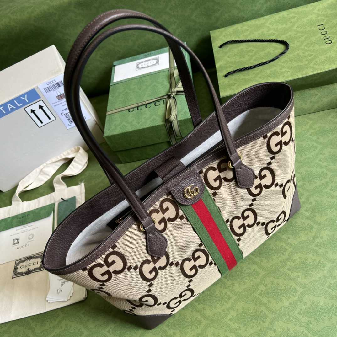 Gucci Ophidia Jumbo GG Medium Tote(32-28-14cm) - DopestKickz