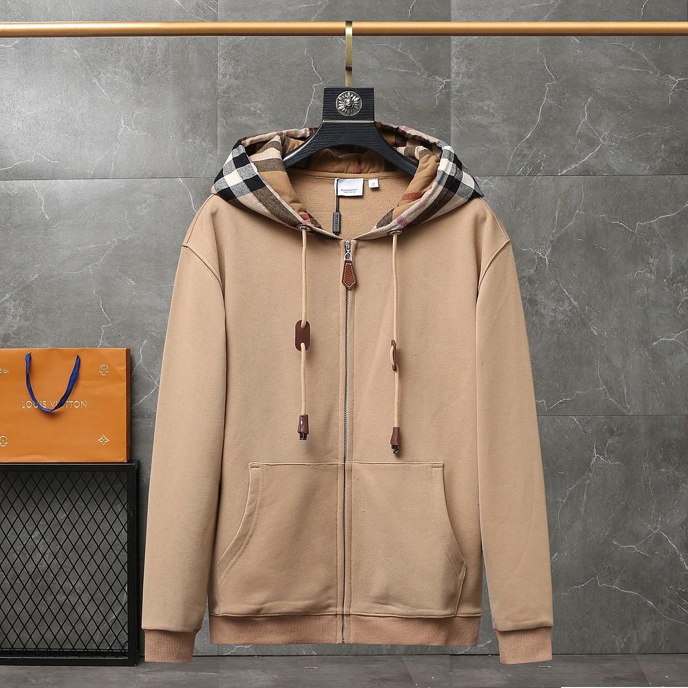 Burberry Check Hood Cotton Hooded Top - DopestKickz