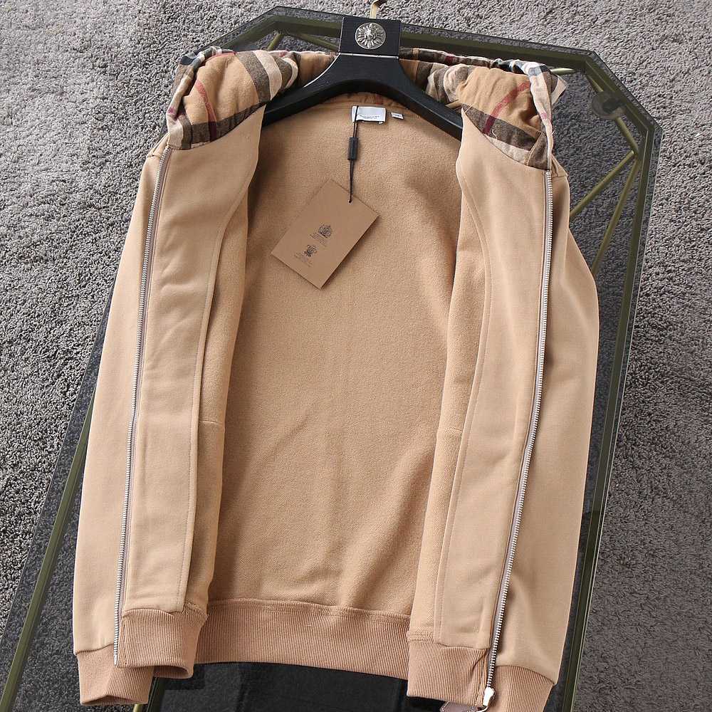 Burberry Check Hood Cotton Hooded Top - DopestKickz