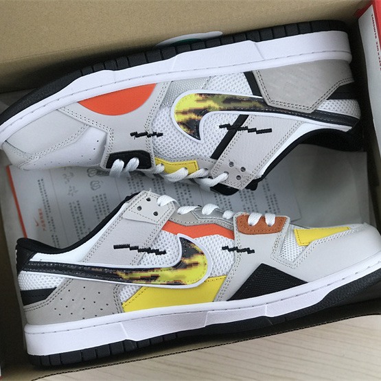 Nike Dunk Low Scrap Sneaker      DX6058-101 - DopestKickz