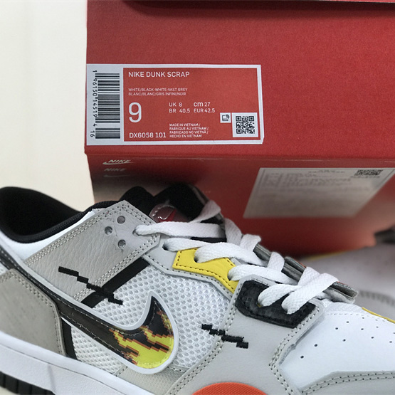 Nike Dunk Low Scrap Sneaker      DX6058-101 - DopestKickz