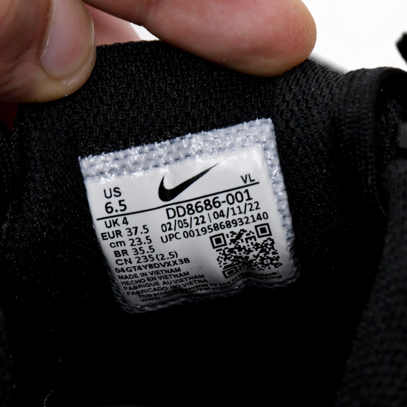 Nike Air Winflo 9 Black Dark Smoke Grey Sneaker   DD8686-001 - DopestKickz