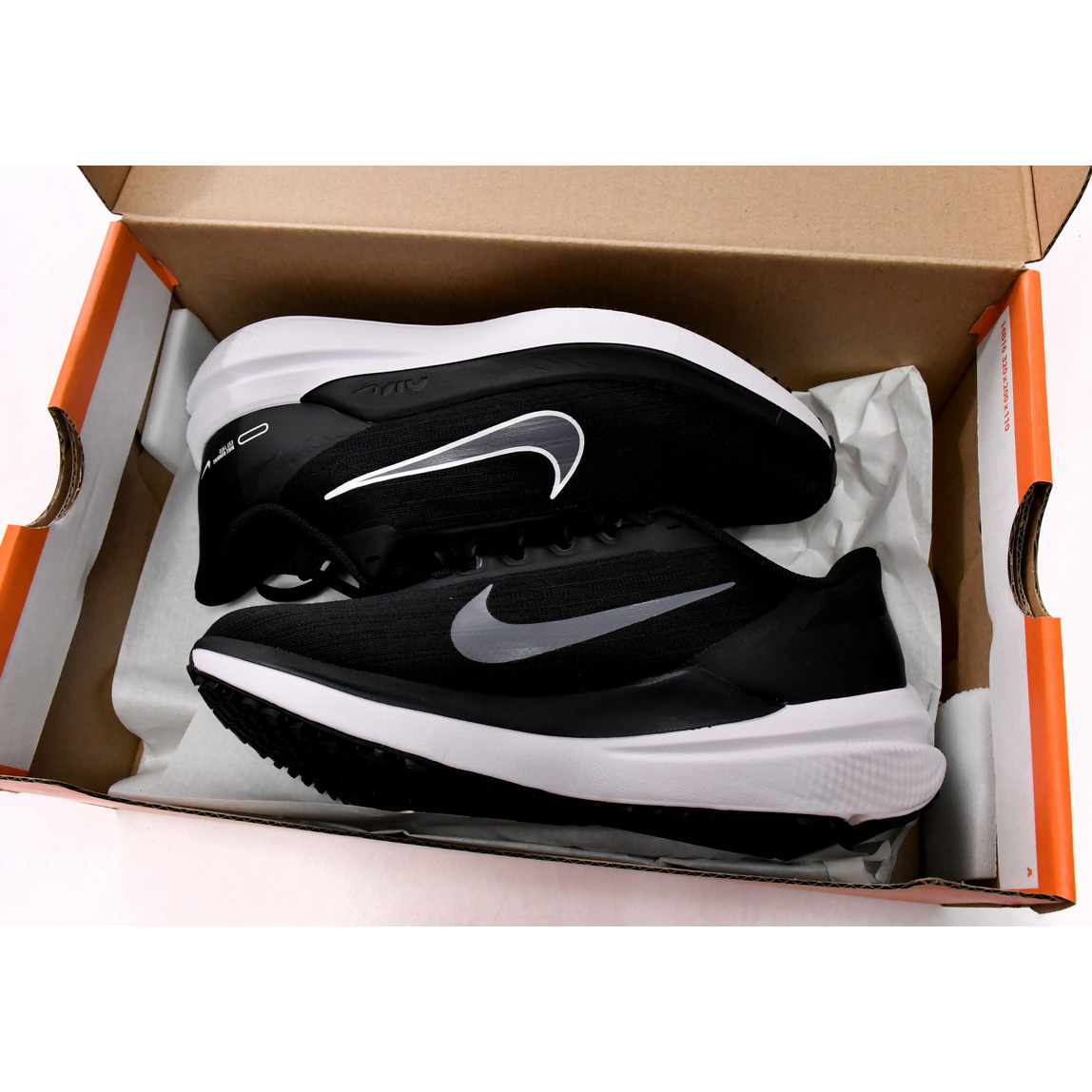 Nike Air Winflo 9 Black Dark Smoke Grey Sneaker   DD8686-001 - DopestKickz