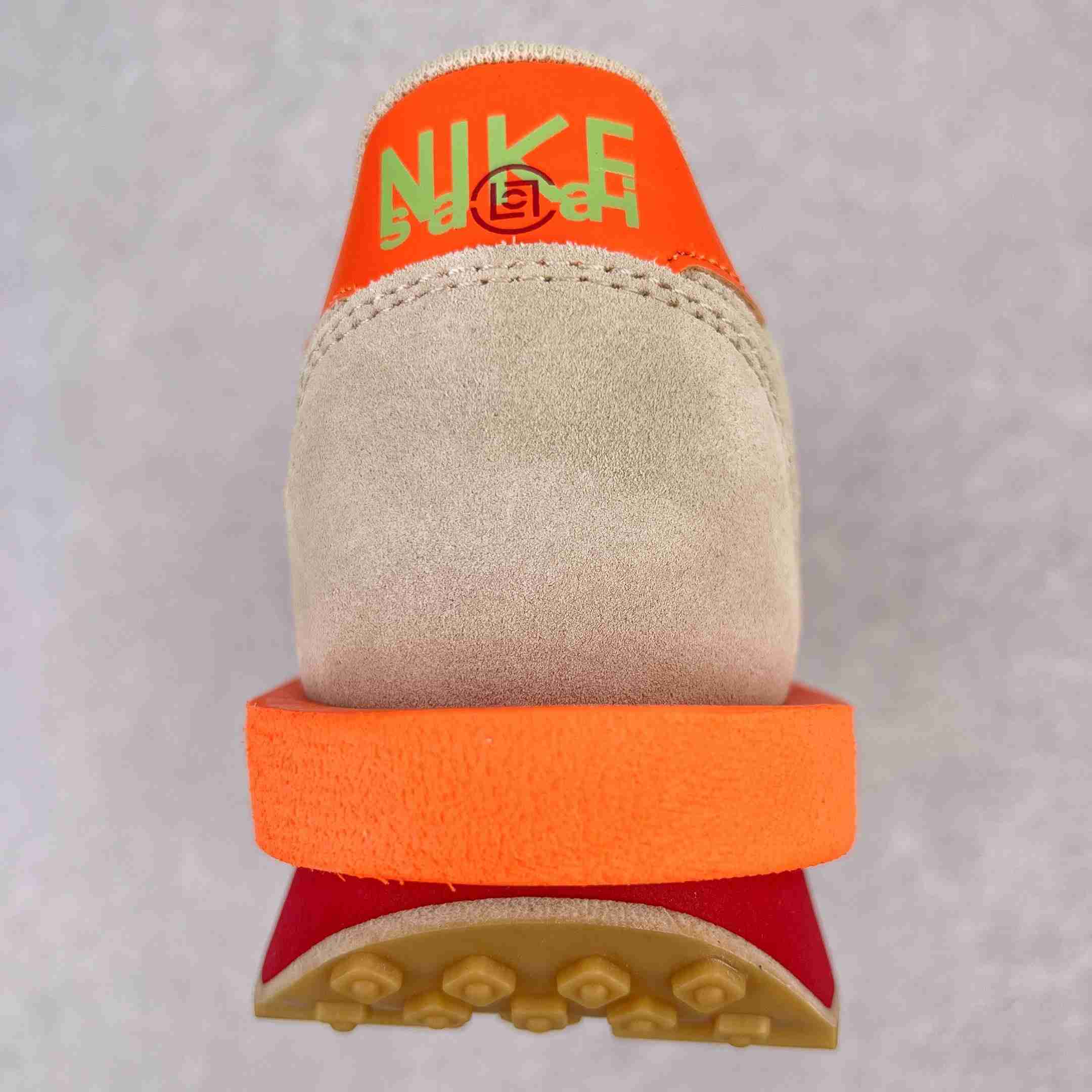 Clot × Sacai × NK LDWaffle'Net Orange Blaze' Sneaker     DH1347-100 - DopestKickz