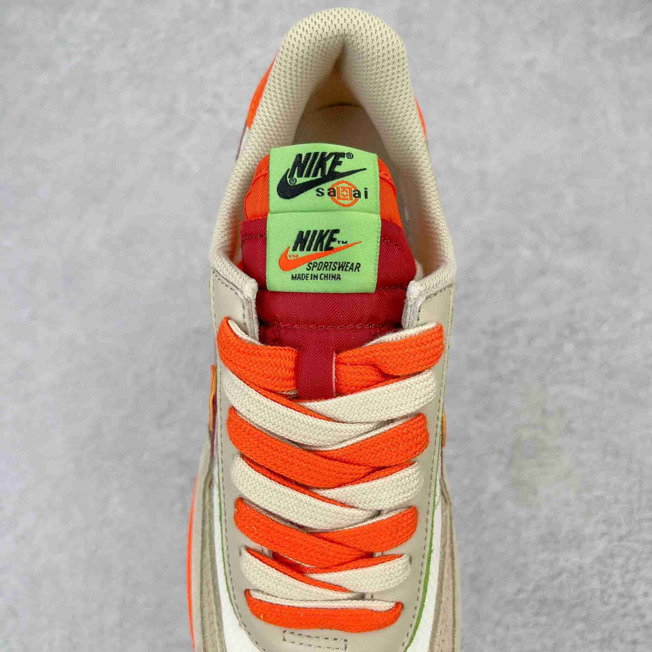Clot × Sacai × NK LDWaffle'Net Orange Blaze' Sneaker     DH1347-100 - DopestKickz