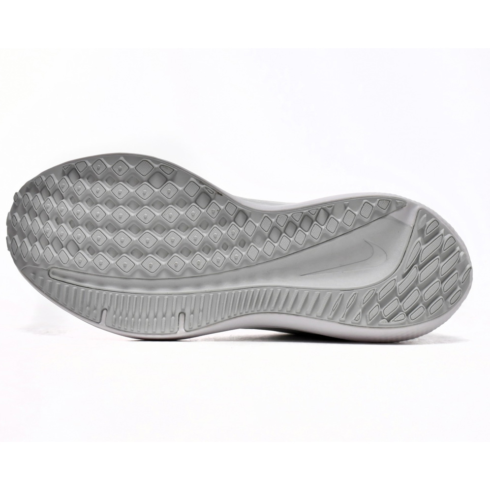 Nike Air Winflo 9 White Metallic Silver Sneaker   DD8686-100 - DopestKickz