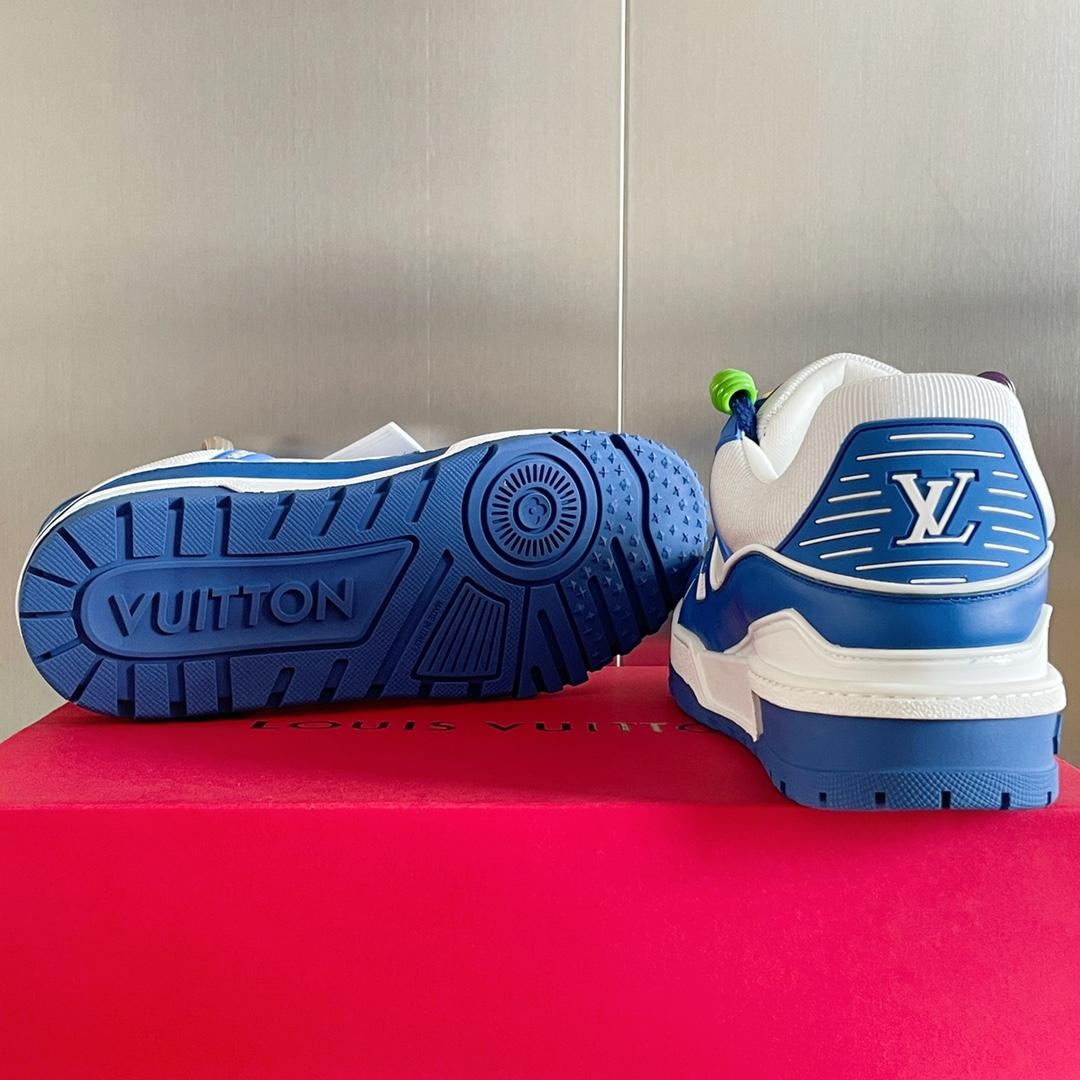 Louis Vuitton LV Trainer Sneaker    (upon UK size) - DopestKickz